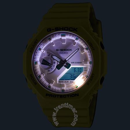 قیمت و خرید ساعت مچی زنانه کاسیو (CASIO) مدل GMA-S2100GA-7ADR اسپرت | اورجینال و اصلی