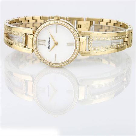 قیمت و خرید ساعت مچی زنانه رومانسون(ROMANSON) مدل RM7A02QLGGM1R1 فشن | اورجینال و اصلی