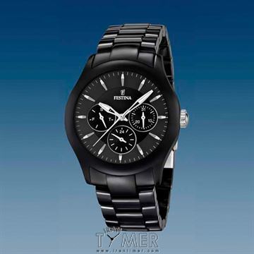 ساعت مچی زنانه کلاسیک فشن بند سرامیکی، نمایش تاریخ  (CERAMIC)