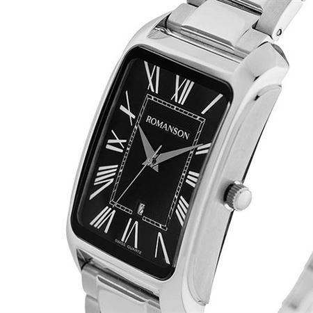 قیمت و خرید ساعت مچی مردانه رومانسون(ROMANSON) مدل TM2632MM1WA37W-BK کلاسیک | اورجینال و اصلی