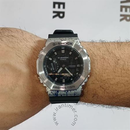 قیمت و خرید ساعت مچی مردانه کاسیو (CASIO) جی شاک مدل GM-2100GC-1ADR اسپرت | اورجینال و اصلی