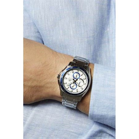 قیمت و خرید ساعت مچی مردانه کاسیو (CASIO) ادیفس(ادیفایس) مدل EF-334D-7AVUDF کلاسیک | اورجینال و اصلی