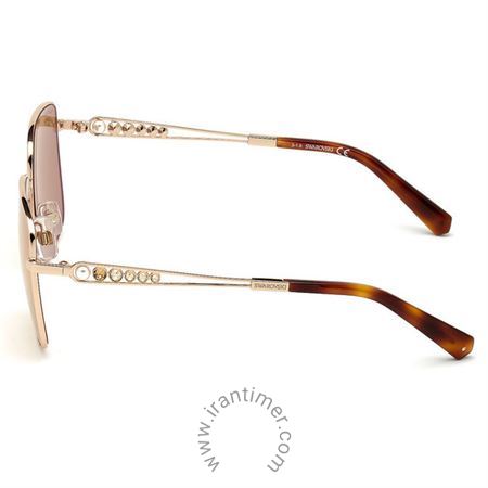 قیمت و خرید عینک آفتابی زنانه کلاسیک (SWAROVSKI) مدل SK S 0263 28G 56 | اورجینال و اصلی