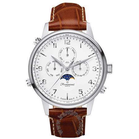 قیمت و خرید ساعت مچی مردانه فرومنتیل(fromanteel) مدل MOON PHASE WHITE کلاسیک | اورجینال و اصلی