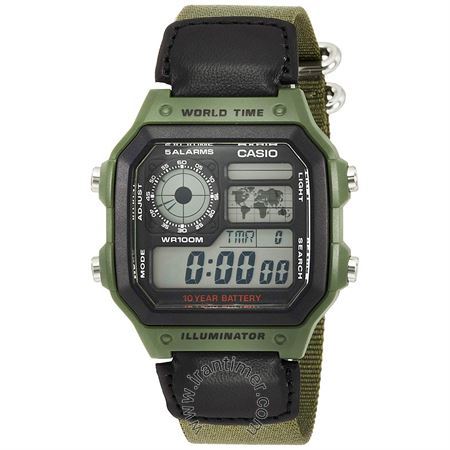 قیمت و خرید ساعت مچی مردانه کاسیو (CASIO) جنرال مدل AE-1200WHB-3BVDF اسپرت | اورجینال و اصلی