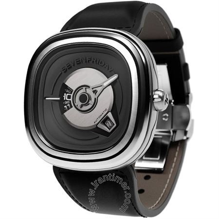 ساعت مچی مردانه کلاسیک بند چرم طبیعی، 41 ساعت ذخیره انرژی