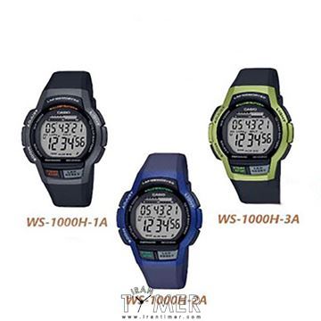 قیمت و خرید ساعت مچی کاسیو CASIO (G-Shock) مدل WS-1000H-2AVDF | مردانه و  زنانه اسپرت تمام پلاستیک، نور پس زمینه، دو زمانه، قابلیت ذخیره نور در فصول  گرم سال واستفاده در فصول