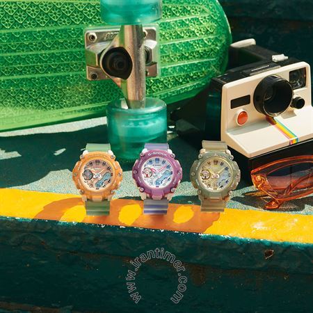 قیمت و خرید ساعت مچی زنانه کاسیو (CASIO) جی شاک مدل GMA-S2200PE-6ADR اسپرت | اورجینال و اصلی