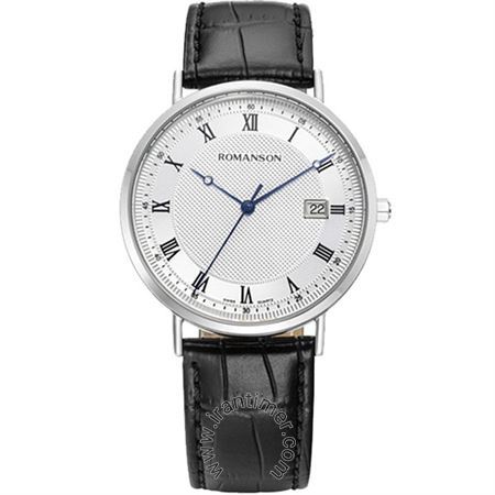 ساعت مچی مردانه کلاسیک بند چرمی، نمایش تاریخ