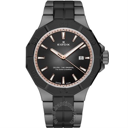 ساعت مچی مردانه کلاسیک تمام استیل، کالیبر موتور 53 (Ronda 515)