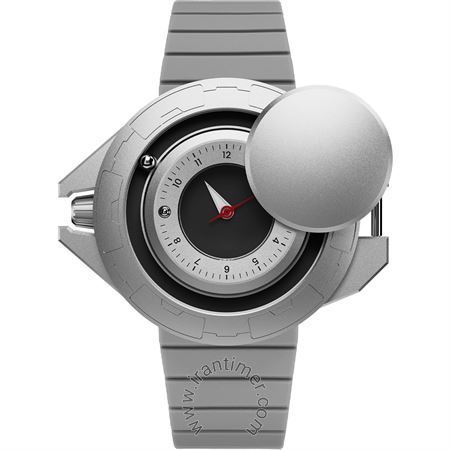 ساعت مچی مردانه اسپرت بند پلاستیکی، جنس دور قاب مس میباشد