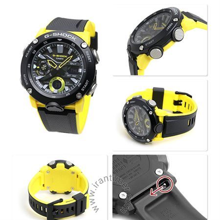 قیمت و خرید ساعت مچی مردانه کاسیو (CASIO) جی شاک مدل GA-2000-1A9DR اسپرت | اورجینال و اصلی