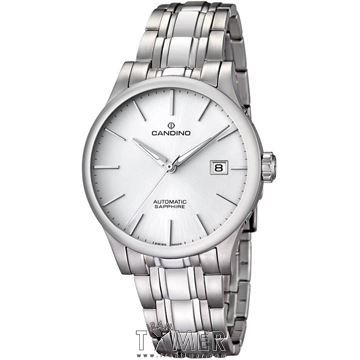 ساعت مچی مردانه کلاسیک تمام استیل، نمایش تاریخ، اتوماتیک