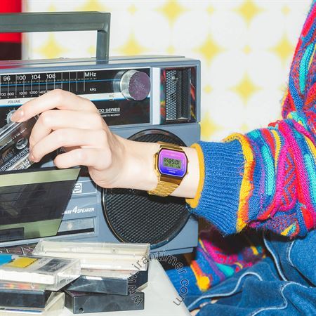 قیمت و خرید ساعت مچی مردانه زنانه کاسیو (CASIO) جنرال مدل A168WERG-2ADF کلاسیک | اورجینال و اصلی
