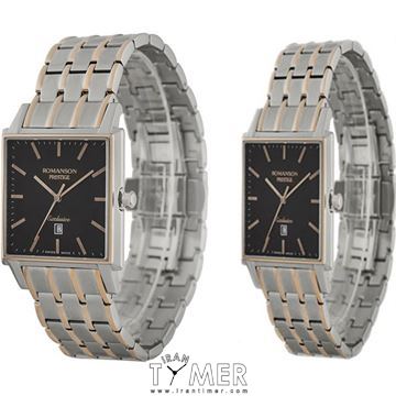 قیمت و خرید ساعت مچی مردانه زنانه رومانسون(ROMANSON) مدل TM3260LL1JAB6R-SET کلاسیک | اورجینال و اصلی