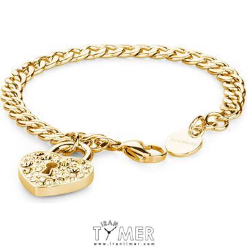 ساعت مچی دستبند زنانه فشن تمام استیل، نگین سواروسکی