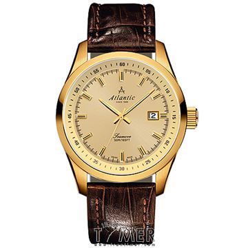 ساعت مچی مردانه زنانه کلاسیک بند چرمی، نمایش تاریخ