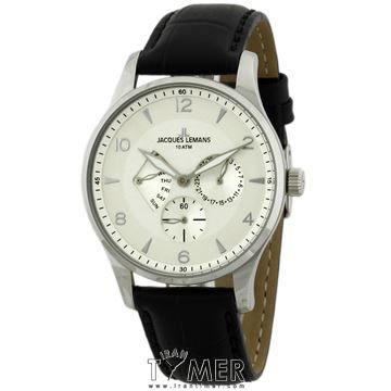 قیمت و خرید ساعت مچی مردانه ژاک لمن(JACQUES LEMANS) مدل 1-1827B کلاسیک اسپرت | اورجینال و اصلی