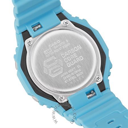 قیمت و خرید ساعت مچی مردانه کاسیو (CASIO) مدل GA-2100-2A2DR اسپرت | اورجینال و اصلی