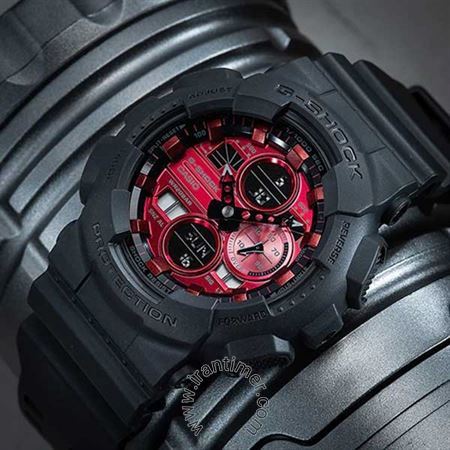 قیمت و خرید ساعت مچی مردانه کاسیو (CASIO) جی شاک مدل GA-140AR-1ADR اسپرت | اورجینال و اصلی