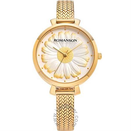قیمت و خرید ساعت مچی زنانه رومانسون(ROMANSON) مدل RM9A23LLGGA81G-G کلاسیک | اورجینال و اصلی