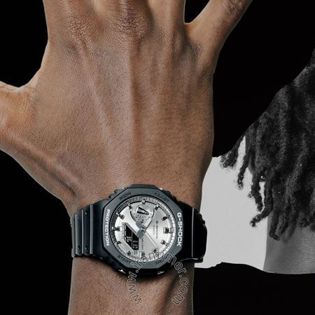قیمت و خرید ساعت مچی مردانه کاسیو (CASIO) مدل GA-2100SB-1ADR اسپرت | اورجینال و اصلی