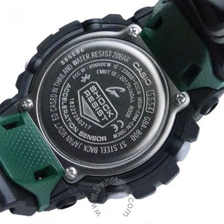 قیمت و خرید ساعت مچی مردانه کاسیو (CASIO) جی شاک مدل GBA-800DG-1ADR اسپرت | اورجینال و اصلی