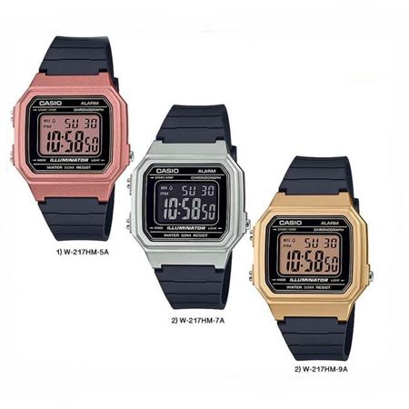 قیمت و خرید ساعت مچی مردانه کاسیو (CASIO) جنرال مدل W-217HM-5AVDF اسپرت | اورجینال و اصلی