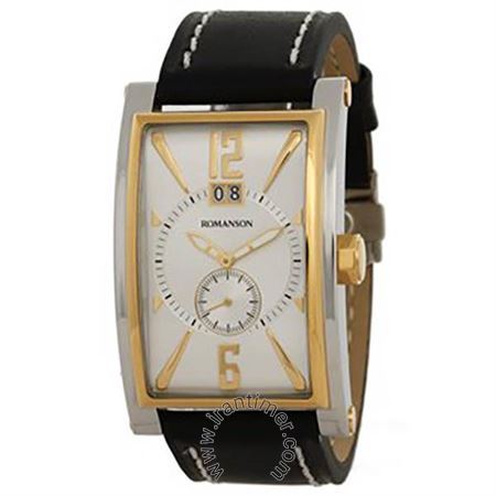 ساعت مچی مردانه کلاسیک بند چرمی، نمایش تاریخ بزرگ