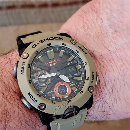 قیمت و خرید ساعت مچی مردانه کاسیو (CASIO) جی شاک مدل GA-2000-5ADR اسپرت | اورجینال و اصلی