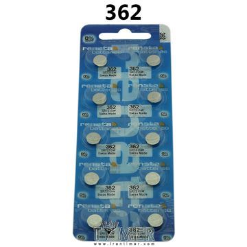  1 عدد باتری362 (فروش به همکار با تماس تلفنی به قیمت عمده امکان پذیر است)
