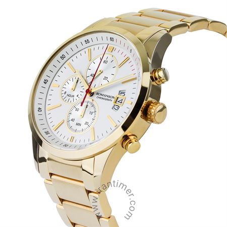 قیمت و خرید ساعت مچی مردانه رومانسون(ROMANSON) مدل TM8237HM1GAS1G-W کلاسیک | اورجینال و اصلی