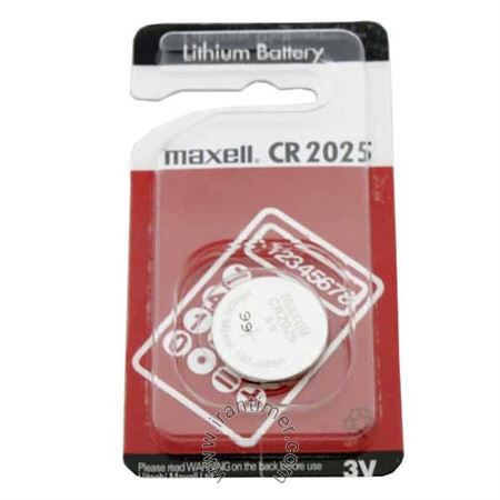  1عدد باتری Maxell Lithium(فروش به همکار با تماس تلفنی به قیمت عمده امکان پذیر است)