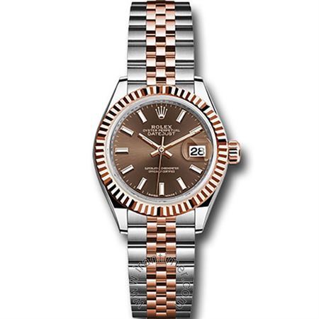 قیمت و خرید ساعت مچی زنانه رولکس(Rolex) مدل 279171 choij Brown کلاسیک | اورجینال و اصلی
