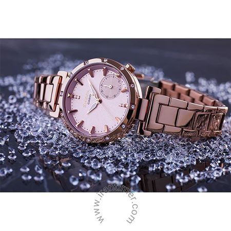 قیمت و خرید ساعت مچی زنانه کاسیو (CASIO) شین مدل SHE-4051PG-4AUDF کلاسیک | اورجینال و اصلی
