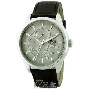 ساعت مچی مردانه کلاسیک بند چرمی، نمایش تاریخ کامل