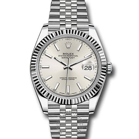 قیمت و خرید ساعت مچی مردانه رولکس(Rolex) مدل 126334 sij Silver کلاسیک | اورجینال و اصلی