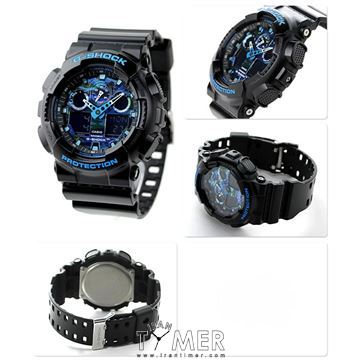 قیمت و خرید ساعت مچی مردانه کاسیو (CASIO) جی شاک مدل GA-100CB-1ADR اسپرت | اورجینال و اصلی