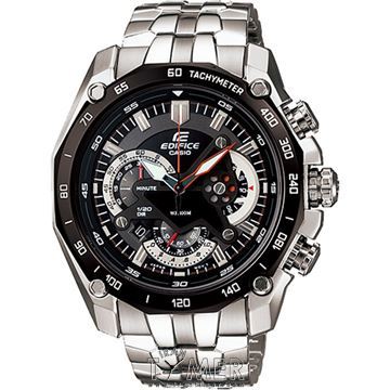قیمت و خرید ساعت مچی مردانه کاسیو (CASIO) ادیفس(ادیفایس) مدل EF-550D-1AVUDF کلاسیک اسپرت | اورجینال و اصلی