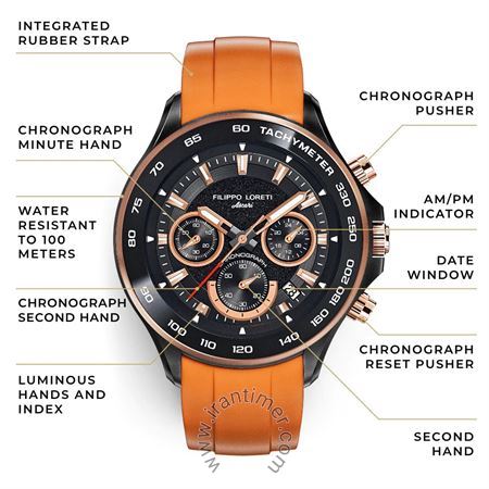 قیمت و خرید ساعت مچی مردانه فیلیپولورتی(Filippo Loreti) مدل FL00831 اسپرت | اورجینال و اصلی