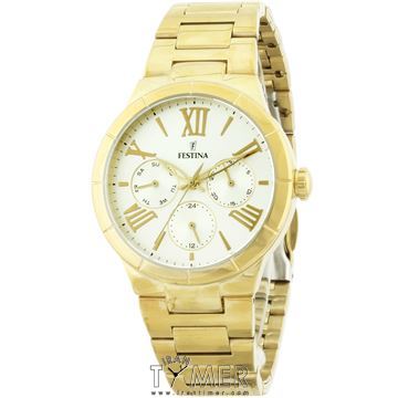 ساعت مچی زنانه کلاسیک تمام استیل، نمایش تاریخ کامل