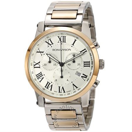 قیمت و خرید ساعت مچی مردانه رومانسون(ROMANSON) مدل TM0334HM1CBS5B-W کلاسیک | اورجینال و اصلی