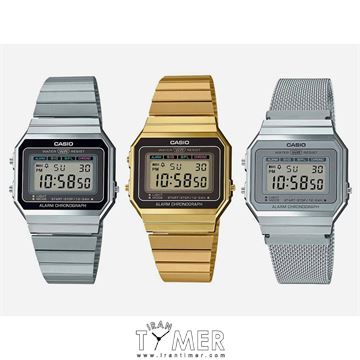 قیمت و خرید ساعت مچی مردانه زنانه کاسیو (CASIO) جنرال مدل A700W-1ADF کلاسیک | اورجینال و اصلی