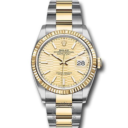 قیمت و خرید ساعت مچی مردانه رولکس(Rolex) مدل 126233 GFMIO GOLD کلاسیک | اورجینال و اصلی