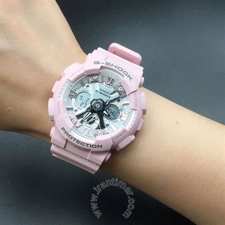 قیمت و خرید ساعت مچی زنانه کاسیو (CASIO) مدل GMA-S120NP-4ADR اسپرت | اورجینال و اصلی