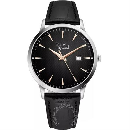 ساعت مچی مردانه کلاسیک بند چرمی، نمایش تاریخ