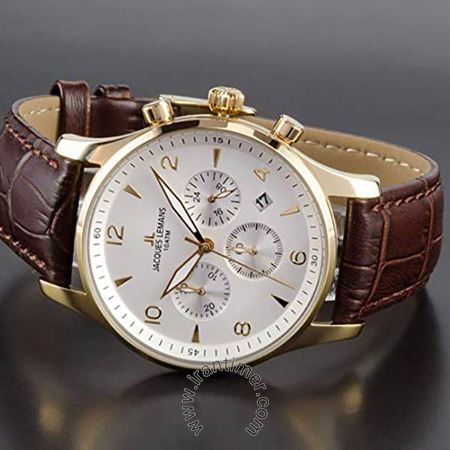 قیمت و خرید ساعت مچی مردانه ژاک لمن(JACQUES LEMANS) مدل 1-1654ZD کلاسیک | اورجینال و اصلی