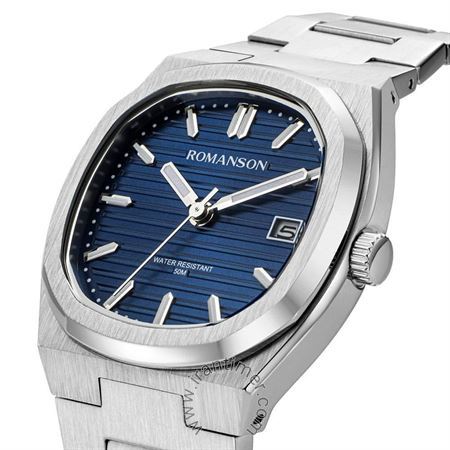 قیمت و خرید ساعت مچی مردانه رومانسون(ROMANSON) مدل TM3BS008MMWWAN2W-BL کلاسیک | اورجینال و اصلی