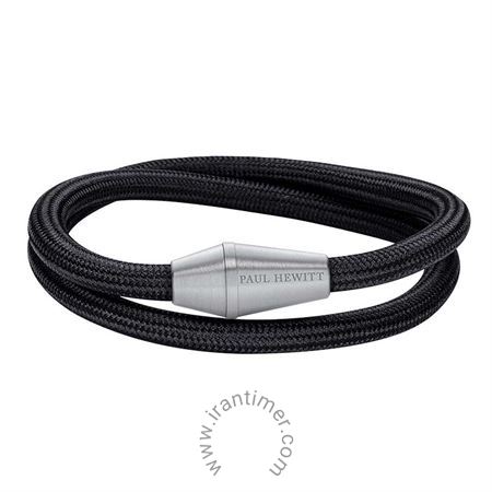 ساعت مچی دستبند مردانه اسپرت پارچه و استیل، مناسب دو رمچ 17.5 و 18.5 سانتی متر