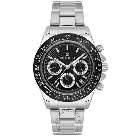 ساعت مچی مردانه کلاسیک بند استیل، نمایش تاریخ کامل